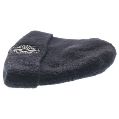 Chrome Hearts Wool Watch Cap CH Plus Embroidery Beanie Black Hat — view 3
