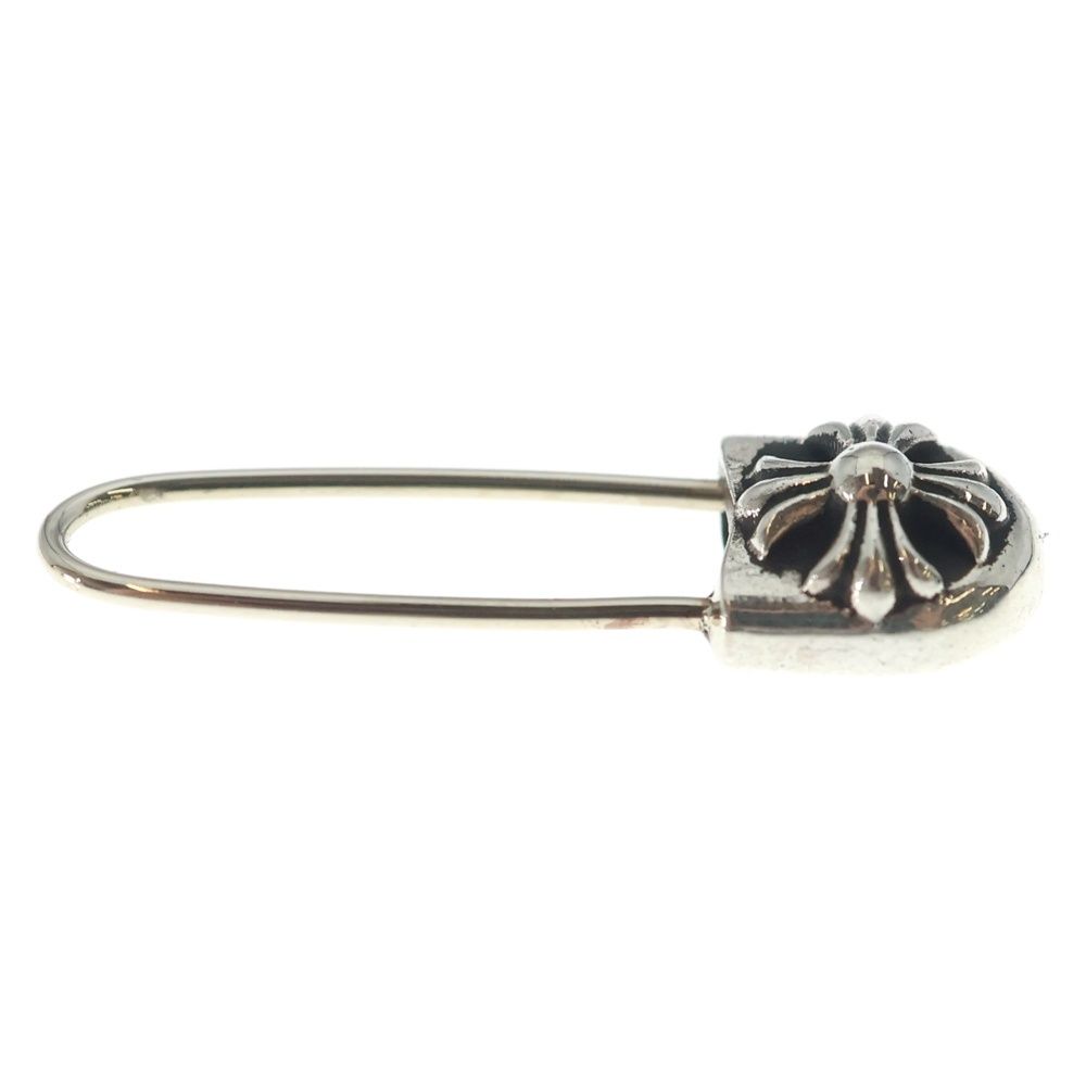 Chrome Hearts ER Safety Pin Silver Earrings — view 4