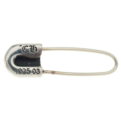 Chrome Hearts ER Safety Pin Silver Earrings — view 6