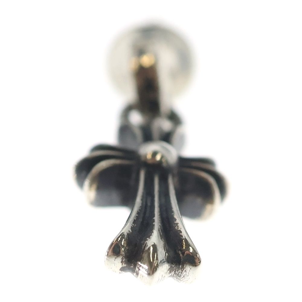 Chrome Hearts Bby Pprchn Baby Fat Cross Drop Earrings Silver — view 5