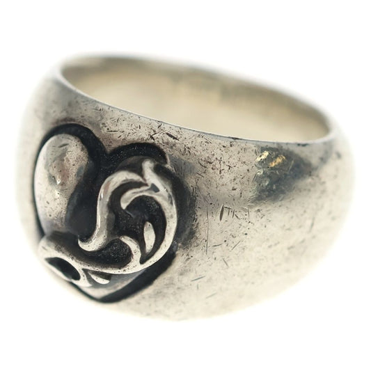 Chrome Heart in Band Ring Silver