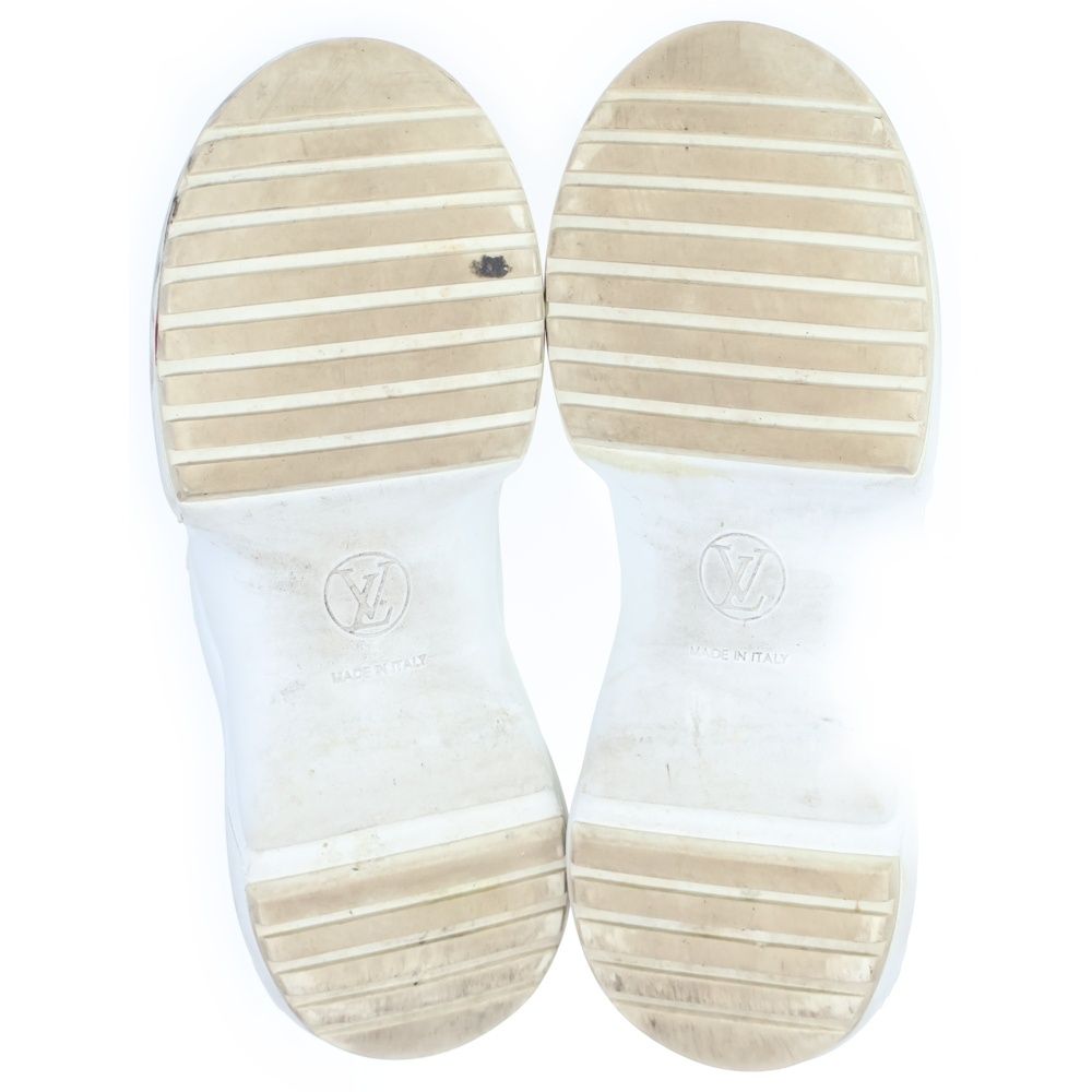 Louis Vuitton LV Aklite Line Monogram Lace Up High Cut Shoes Sneakers White — view 5