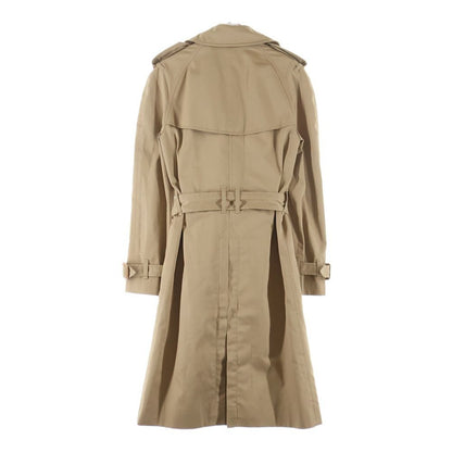 Saint Laurent Paris Hedi Slimane Era Lining Check Trench Coat with Belt Beige — view 2