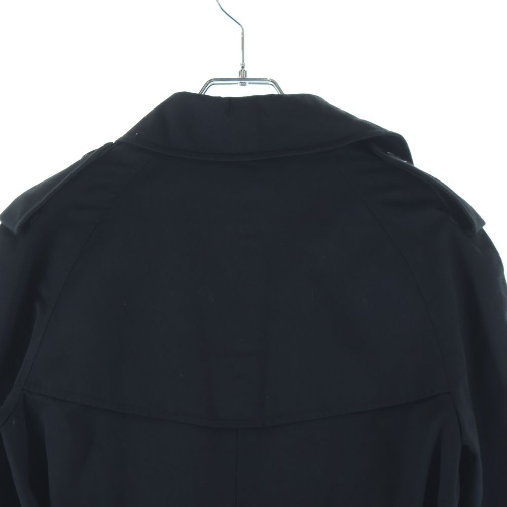 Saint Laurent Paris Permanent Collection Eddie Era Lining Check Trench Coat — view 4