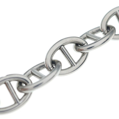 Gucci GG Logo Charm Anchor Chain Bracelet Silver — view 6