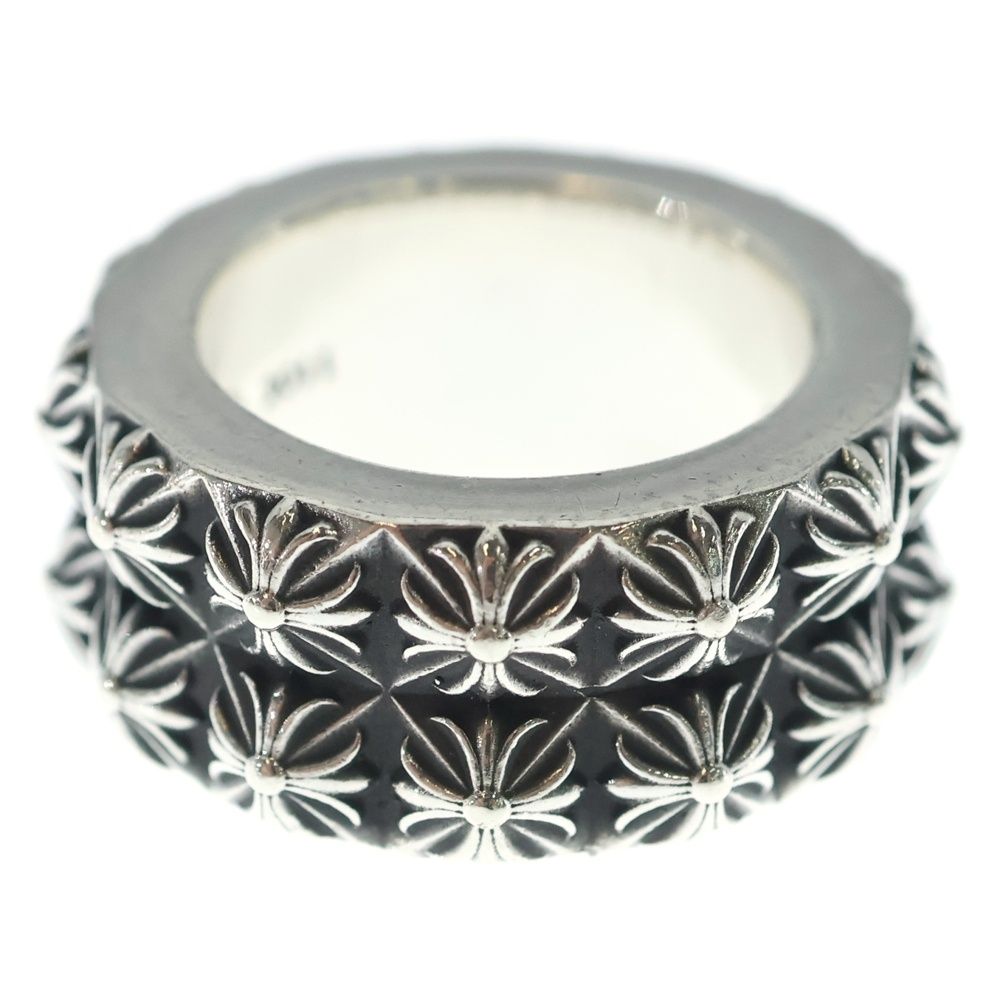 Chrome Hearts Pete Punk Double Ring Silver