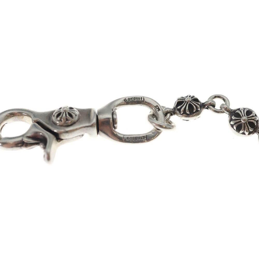 Chrome Hearts Clip No2 Ball Cross Key Chain Silver Key Holder — view 6