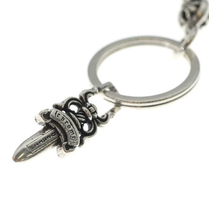 Chrome Hearts Clip No2 Ball Cross Key Chain Silver Key Holder — view 5