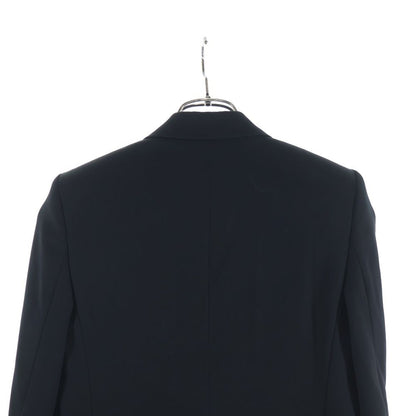Saint Laurent Paris Lapel Contrast Smoking Tailored Jacket Black — view 4