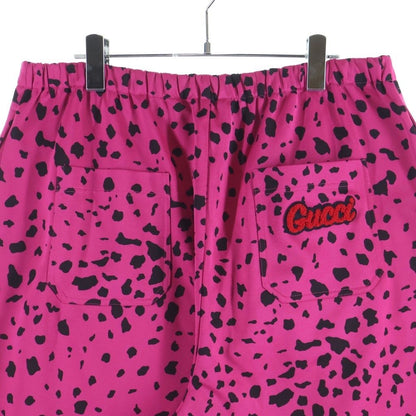 Gucci Logo Leopard All Over Sweatshirt Pants Pink — view 4