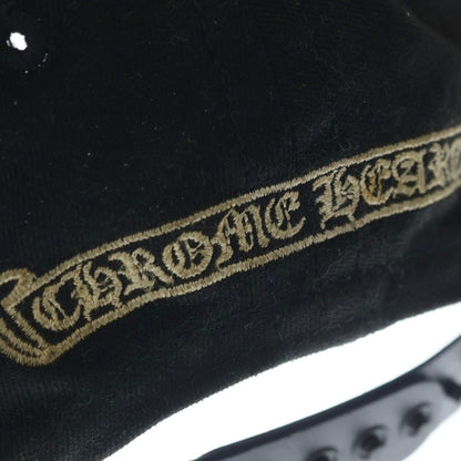 Chrome Hearts Vintage Vine Dagger Cap Cross Ball Cap Hat Black Silver — view 6