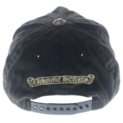 Chrome Hearts Vintage Vine Dagger Cap Cross Ball Cap Hat Black Silver — view 2
