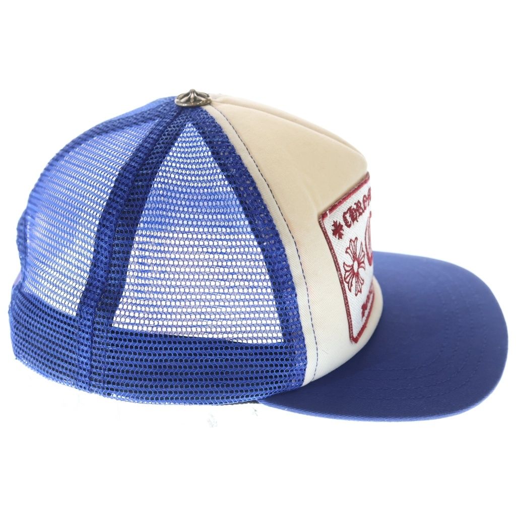 Chrome Hearts Trucker Cap CH Embroidery Mesh Trap Khaki Cap Hat Blue Red White — view 3