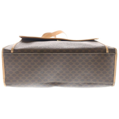 Celine Macadam Tote Brown Leather — view 4