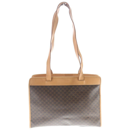 Celine Macadam Tote Brown Leather — view 2
