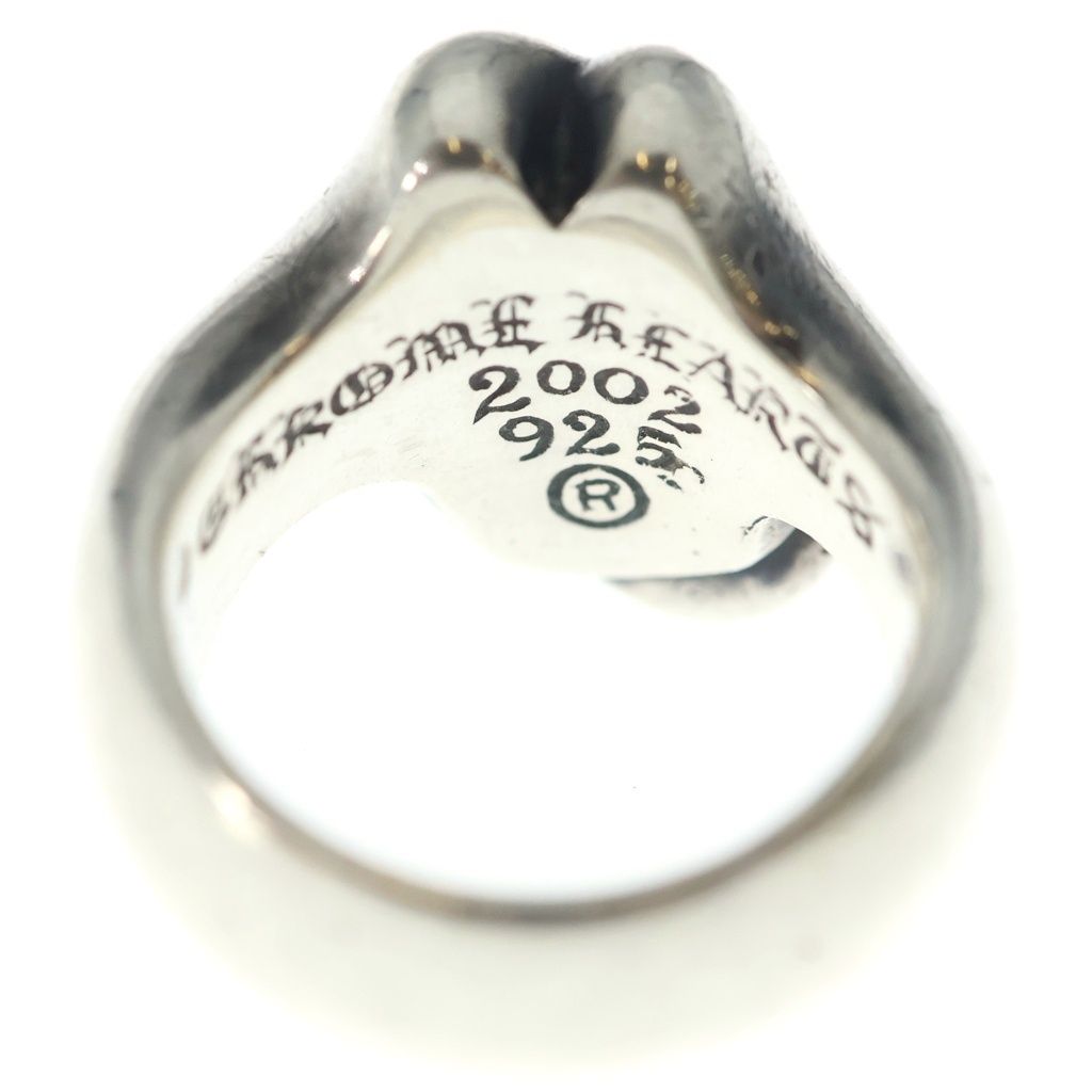 Chrome Hearts Lip Tongue Md Lip and Tan Silver Ring — view 5