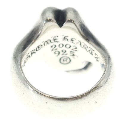 Chrome Hearts Lip Tongue Md Lip and Tan Silver Ring — view 2