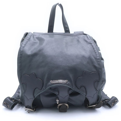 Chrome Hearts Backpack-l Large Backpack Gunslinger Strap Leather Black