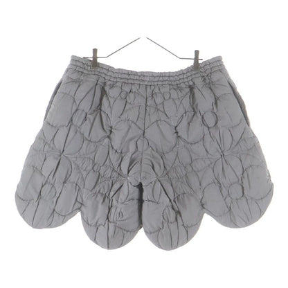 Louis Vuitton Egyptian Cotton Gabardine Trousers Flower Quilted Shorts Gray — view 2