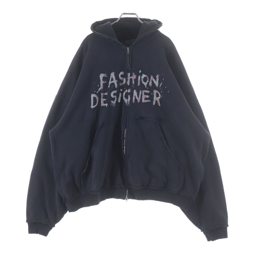Balenciaga Desicner Hoodie Black