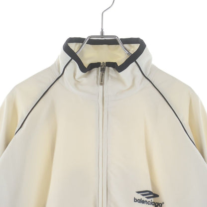 Balenciaga Sports Track Jacket Nylon White — view 3