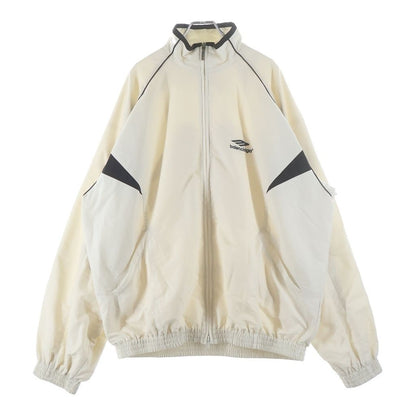 Balenciaga Sports Track Jacket Nylon White
