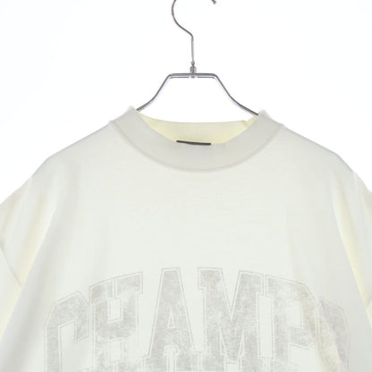 Balenciaga Over Champs Elysees T-Shirt Front Print Pullover Top Short Sleeve — view 3
