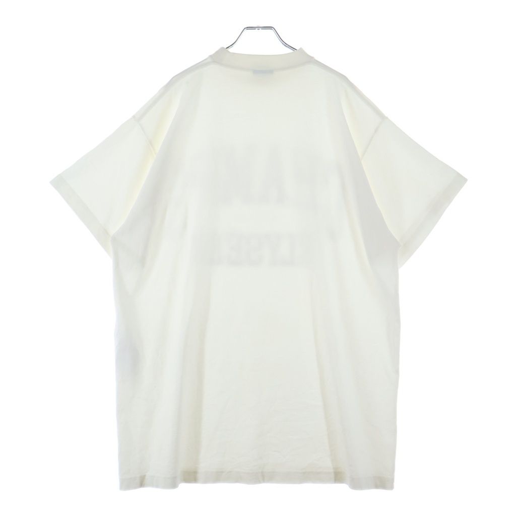 Balenciaga Over Champs Elysees T-Shirt Front Print Pullover Top Short Sleeve — view 2