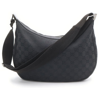 Gucci Crossbody Shoulder Bag GG Canvas Black — view 2