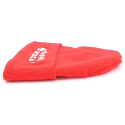 Chrome Hearts Watch Cap Logo Embroidery Beanie Knit Cap Hat Red — view 4