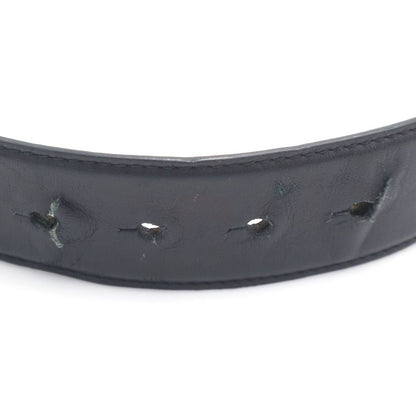 Versace Medusa Buckle Leather Belt Black — view 5