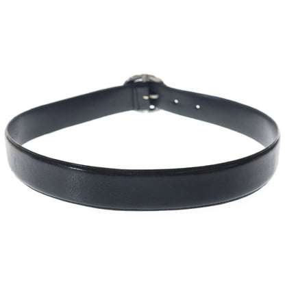 Chrome Hearts Blt Scrlrec Rectangle Scroll Leather Belt — view 2