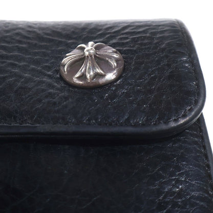 Chrome Hearts Wave Leather Wallet Black — view 4