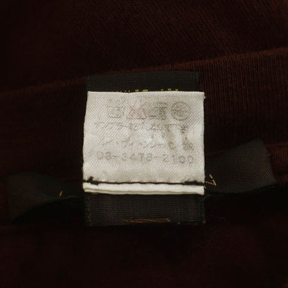 Louis Vuitton Henry Neck 10 Button Logo Pisneme Long Sleeve Top Red — view 8
