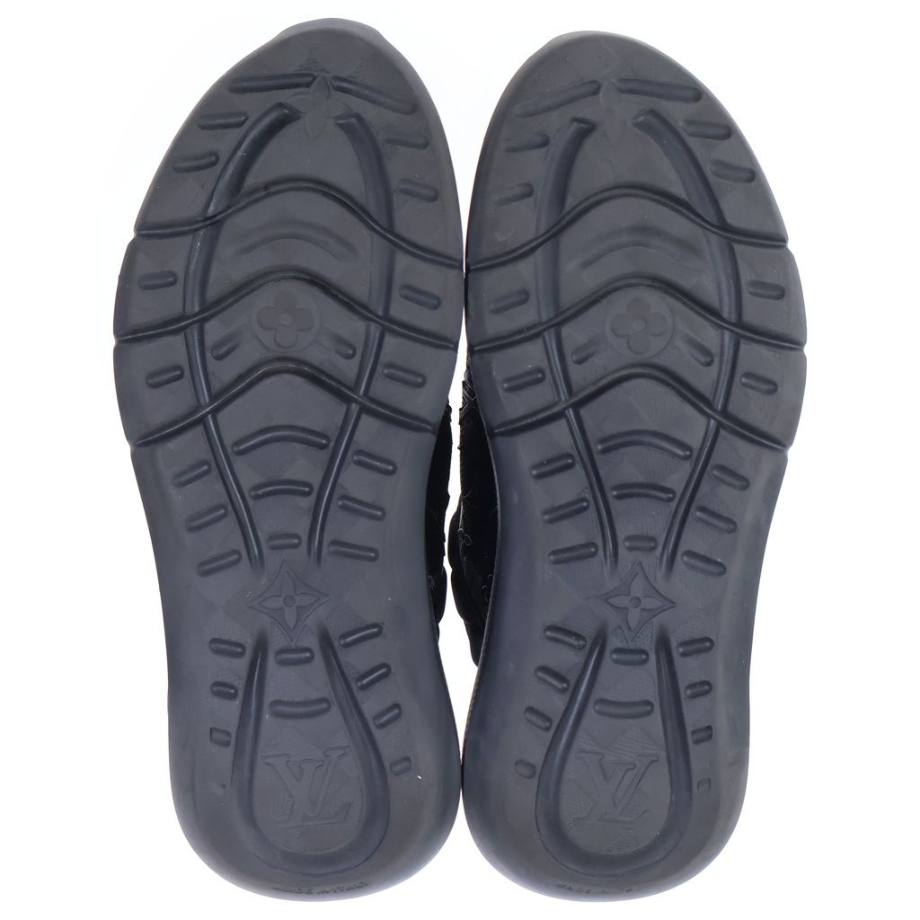 Louis Vuitton Show Up Line Monogram Mesh Low Cut Sneakers Black — view 5