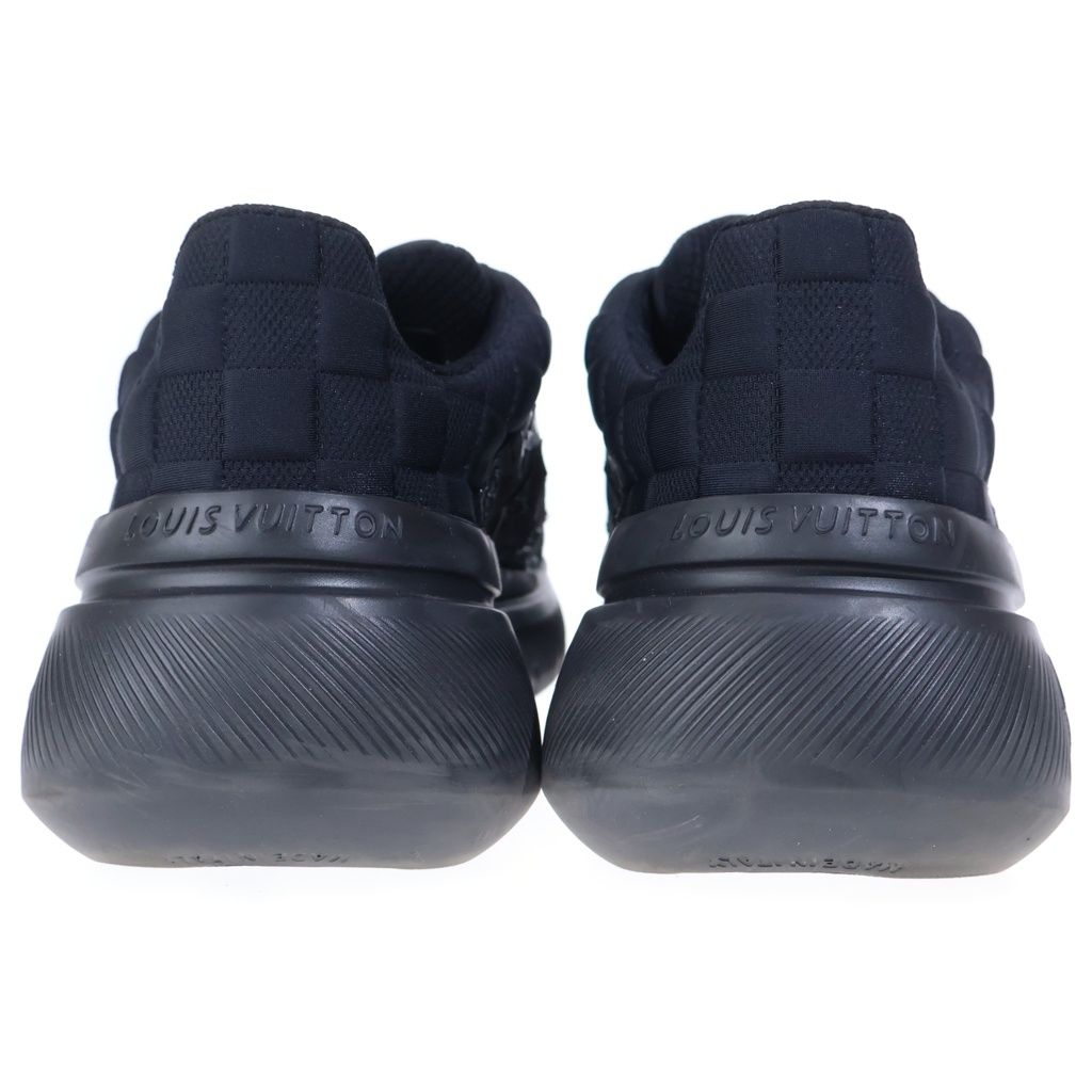 Louis Vuitton Show Up Line Monogram Mesh Low Cut Sneakers Black — view 3