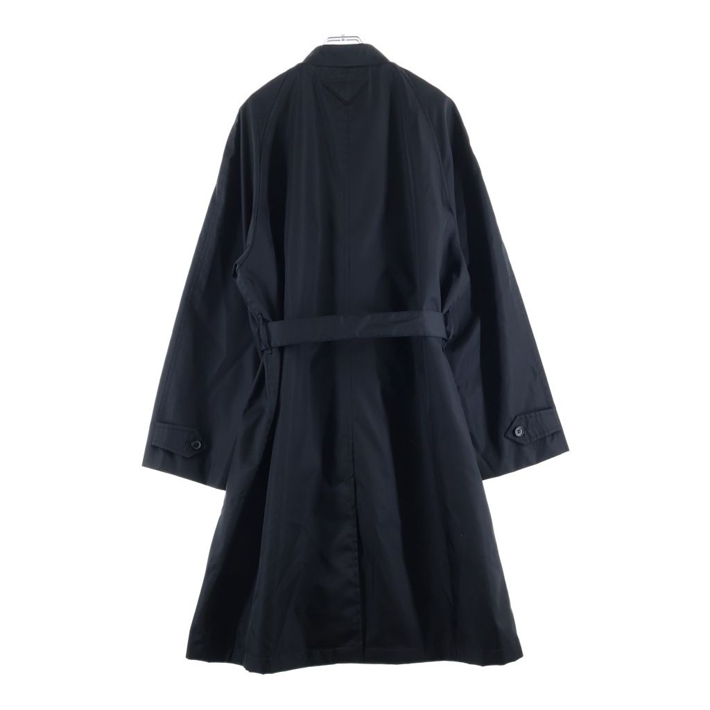 Prada Re-Nylon Long Coat Black — view 2