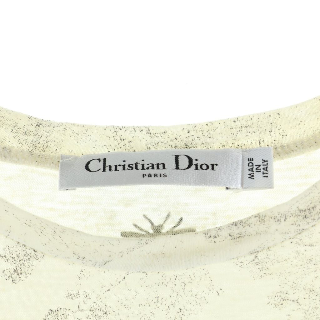 Dior Toile de Jouy Short Sleeve T-Shirt White — view 7