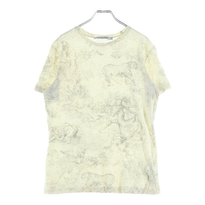Dior Toile de Jouy Short Sleeve T-Shirt White