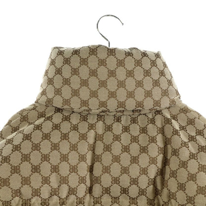 Gucci the Hacker Project BB All Over Pattern Puffy Down Jacket Beige — view 4