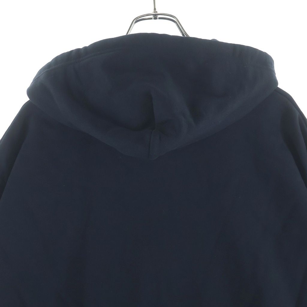 Chrome Hearts Vertical Logo Pullover Hoodie Black Navy — view 4