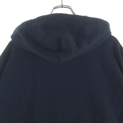 Chrome Hearts Vertical Logo Pullover Hoodie Black Navy — view 4