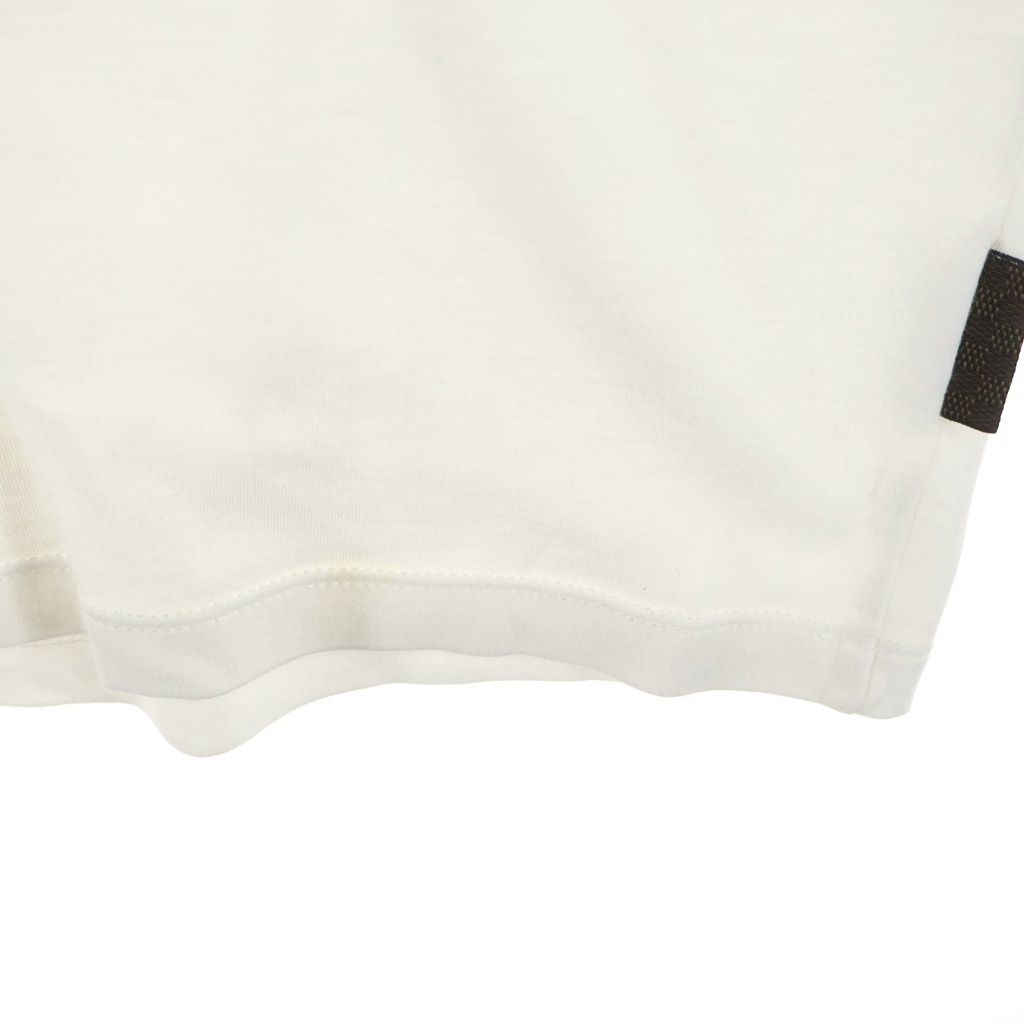 Louis Vuitton Damiepi Snem Crew Neck T-Shirt White — view 6