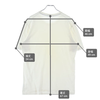 Louis Vuitton Damiepi Snem Crew Neck T-Shirt White — view 9