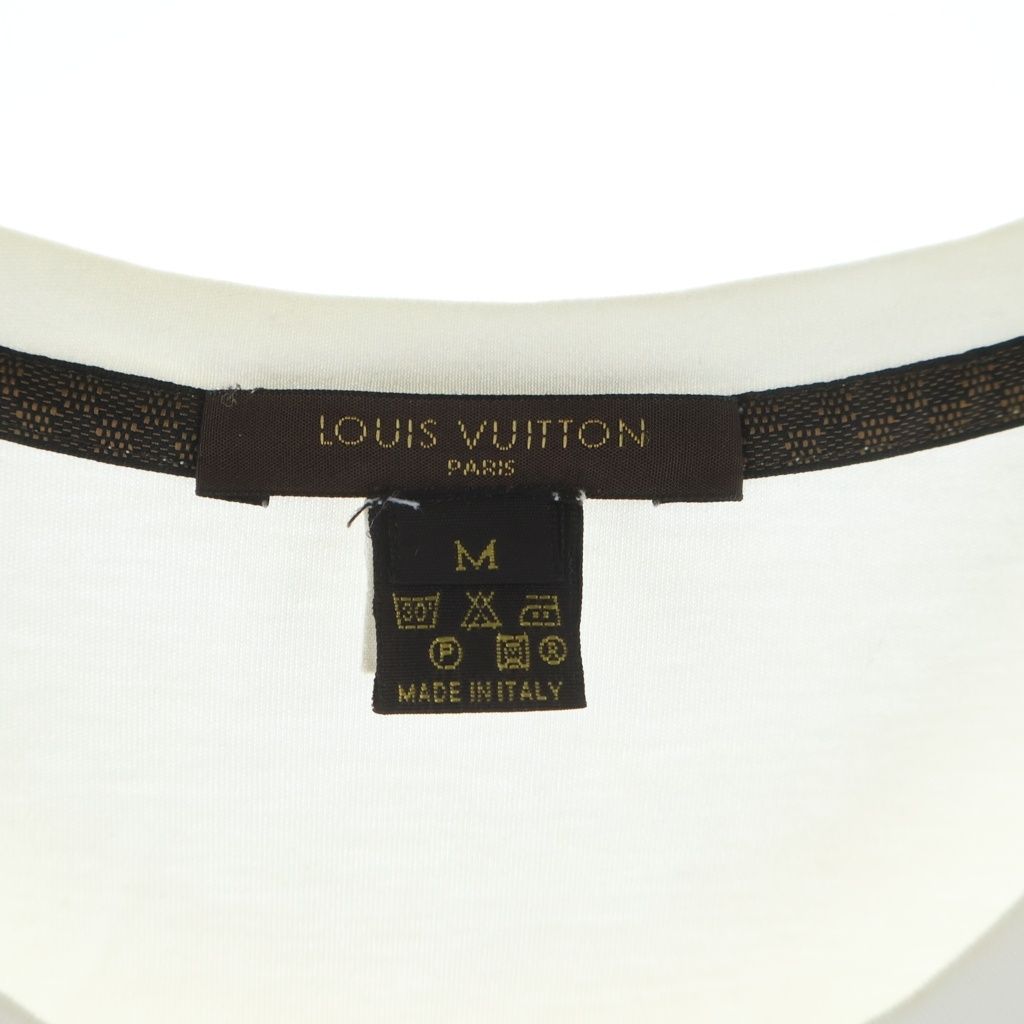 Louis Vuitton Damiepi Snem Crew Neck T-Shirt White — view 7