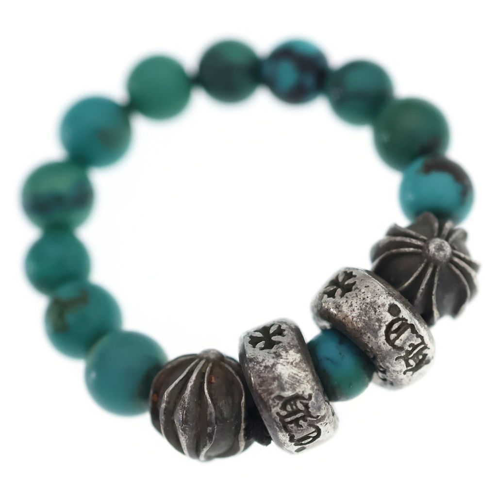 Chrome Hearts Bead Ring Beads Turquoise Silver — view 5