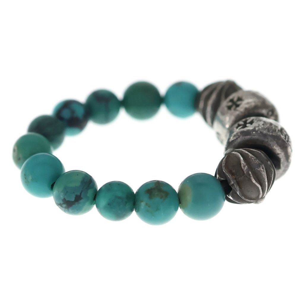 Chrome Hearts Bead Ring Beads Turquoise Silver — view 3