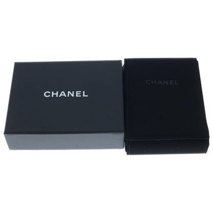 Chanel CC Logo Ribbon Line Stone Necklace Pendant Chain Gold — view 6