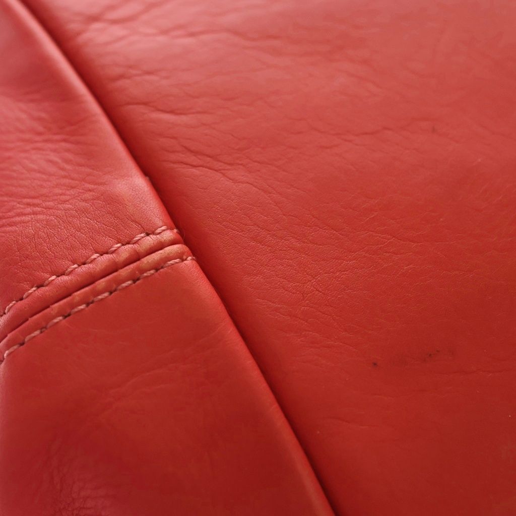 Chrome Hearts Lucille Leather Tote Red — view 6