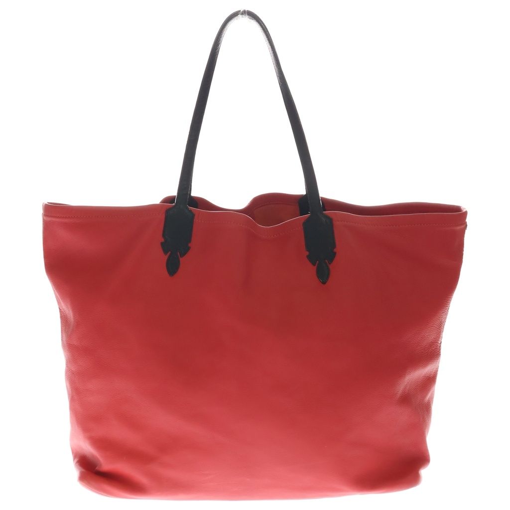 Chrome Hearts Lucille Leather Tote Red